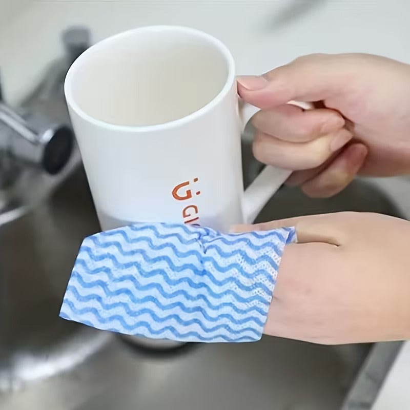 Disposable Kitchen Cleaning Towel Roll (50 Pieces) - Buy 1 Get 1 Free